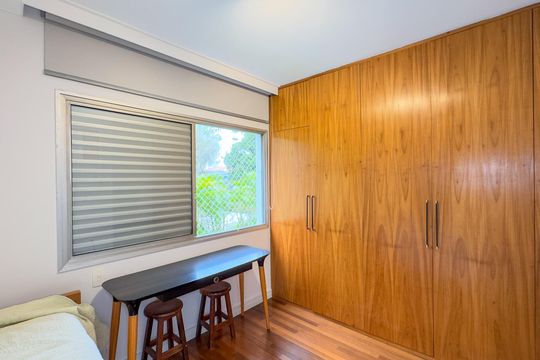 Quarto 2 de apartamento para alugar com 3 quartos, 150m² em Campo Belo, São Paulo