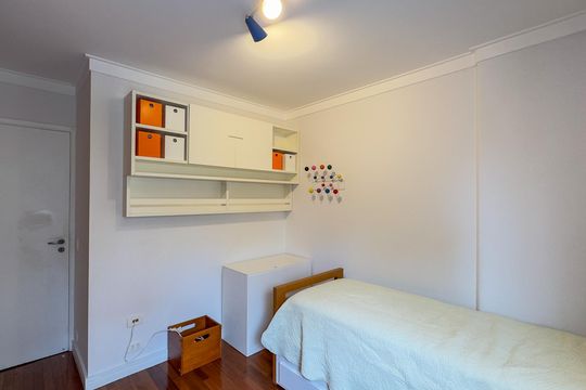 Quarto 2 de apartamento para alugar com 3 quartos, 150m² em Campo Belo, São Paulo
