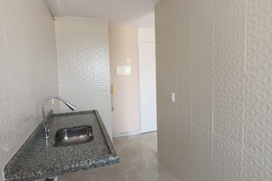 Cozinha e Área de Serviço de apartamento para alugar com 2 quartos, 48m² em Belford Roxo, Belford Roxo