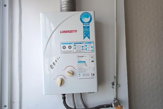 Cozinha e Área de Serviço de apartamento para alugar com 2 quartos, 48m² em Belford Roxo, Belford Roxo