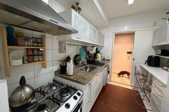 Cozinha de apartamento à venda com 3 quartos, 97m² em Vila da Saúde, São Paulo