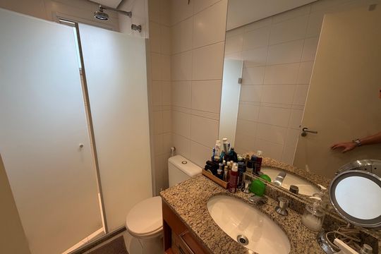 Banheiro de apartamento à venda com 3 quartos, 97m² em Vila da Saúde, São Paulo