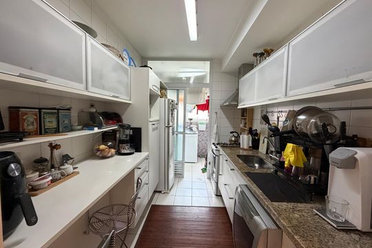 Cozinha de apartamento à venda com 3 quartos, 97m² em Vila da Saúde, São Paulo