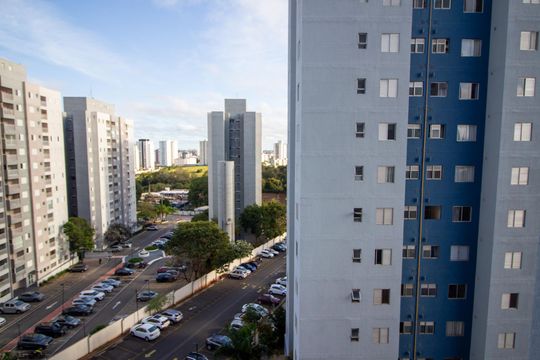 Vista da Sala de apartamento para alugar com 2 quartos, 48m² em Parque Campolim, Sorocaba
