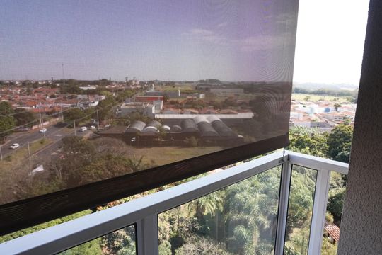 Sacada da Sala de apartamento para alugar com 2 quartos, 46m² em Residencial Parati, São Carlos