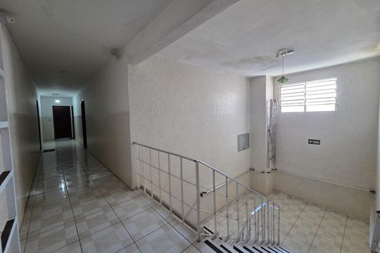 Área comum de kitnet/studio para alugar com 1 quarto, 42m² em Canto do Forte, Praia Grande