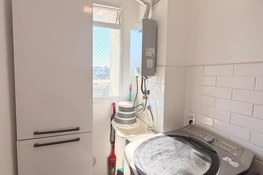 Área de Serviço de apartamento à venda com 2 quartos, 44m² em Ponte Sao Joao, Jundiaí
