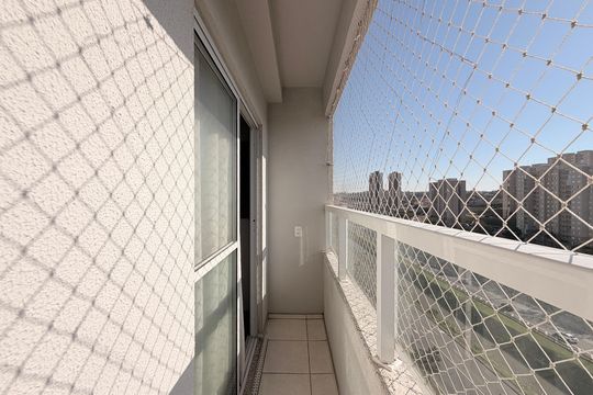 Sacada de apartamento à venda com 2 quartos, 44m² em Ponte Sao Joao, Jundiaí