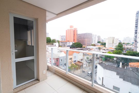 Sacada da Sala de apartamento para alugar com 2 quartos, 60m² em Vila Mariana, São Paulo