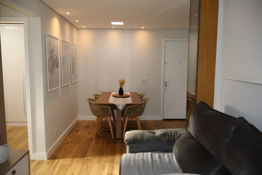 Sala de apartamento à venda com 2 quartos, 59m² em Vila Ema, São Paulo