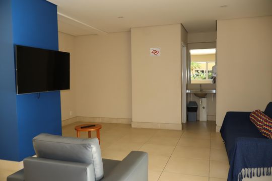 Área comum - Sala de TV de apartamento à venda com 2 quartos, 59m² em Vila Ema, São Paulo