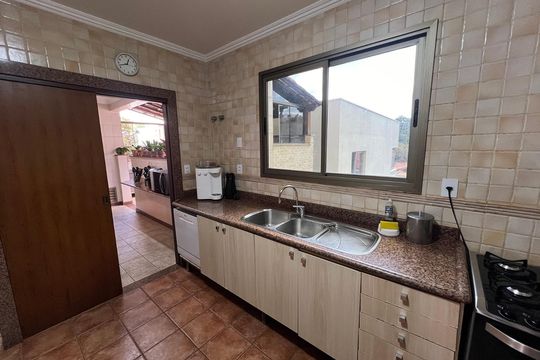 Cozinha de apartamento à venda com 5 quartos, 400m² em Liberdade, Belo Horizonte