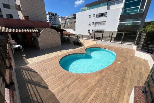 Área externa de apartamento à venda com 5 quartos, 400m² em Liberdade, Belo Horizonte