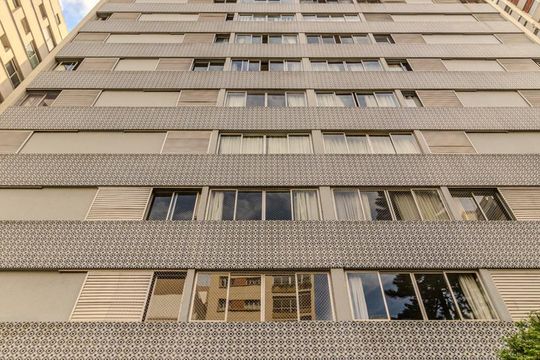 Fachada de apartamento à venda com 3 quartos, 106m² em Vila Buarque, São Paulo
