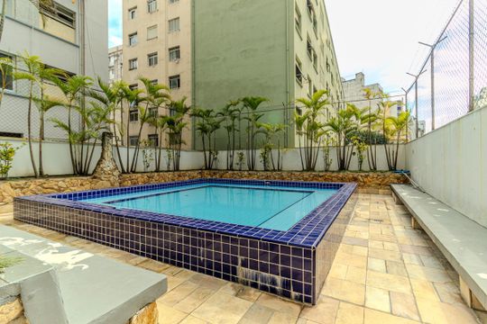 Piscina de apartamento à venda com 3 quartos, 106m² em Vila Buarque, São Paulo