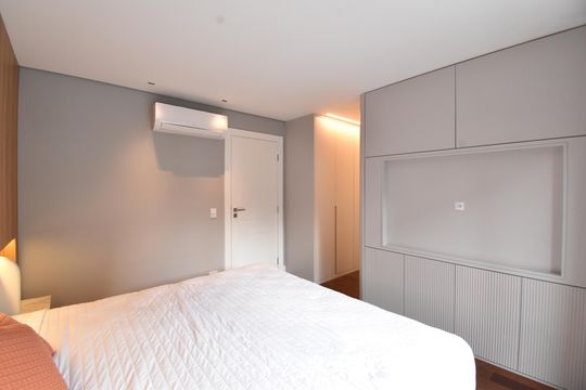 Suíte Master de casa de condomínio à venda com 3 quartos, 266m² em Ahú, Curitiba
