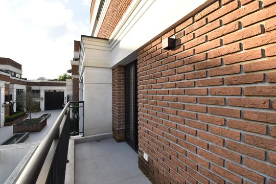 Sacada da Suíte de casa de condomínio à venda com 3 quartos, 266m² em Ahú, Curitiba