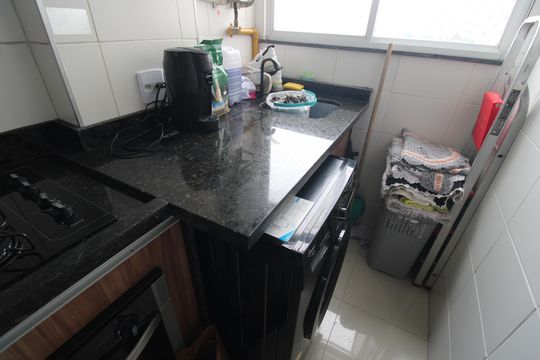 Área de serviço de apartamento à venda com 2 quartos, 46m² em Anil, Rio de Janeiro