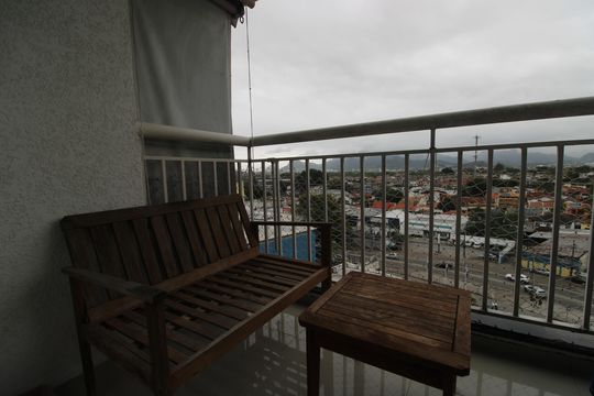 Sala - Varanda de apartamento à venda com 2 quartos, 46m² em Anil, Rio de Janeiro