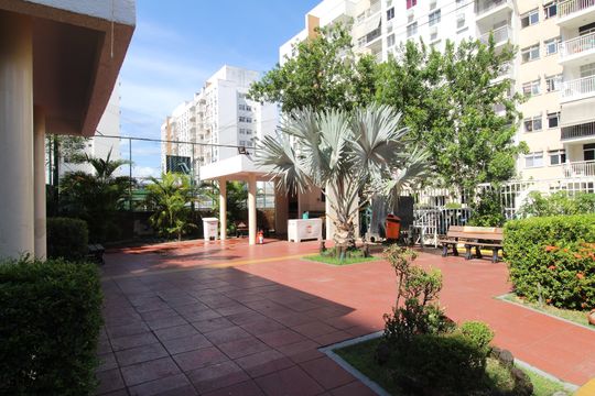 Área comum de apartamento à venda com 2 quartos, 46m² em Anil, Rio de Janeiro