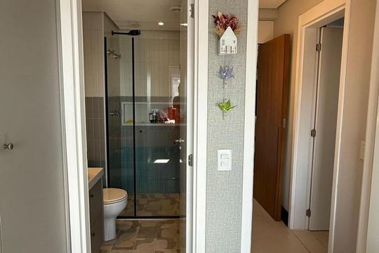 Corredor de apartamento à venda com 2 quartos, 85m² em Parque São Jorge, São Paulo