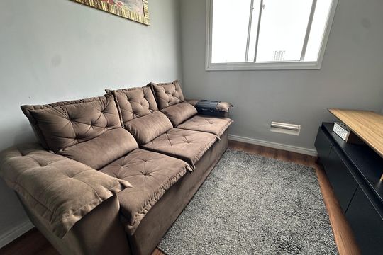 Sala de apartamento para alugar com 1 quarto, 24m² em Santo Amaro, São Paulo