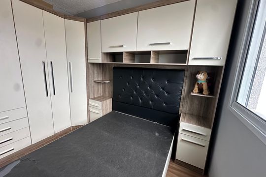 Quarto de apartamento para alugar com 1 quarto, 24m² em Santo Amaro, São Paulo