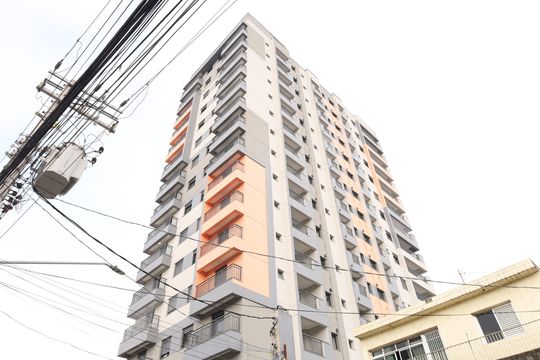 Fachada do prédio de apartamento para alugar com 2 quartos, 62m² em Cidade Antônio Estêvão de Carvalho, São Paulo