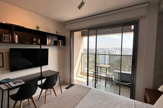 Kitnet/Studio à venda com 1 quarto, 26m² em Santo Amaro, São Paulo