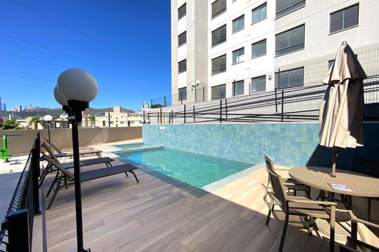 Área comum de apartamento para alugar com 2 quartos, 57m² em Estoril, Belo Horizonte
