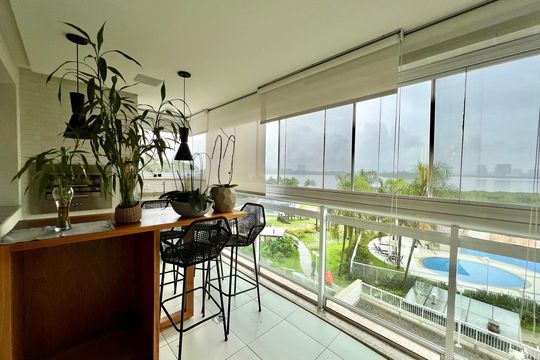 Varanda de apartamento à venda com 2 quartos, 82m² em Barra da Tijuca, Rio de Janeiro