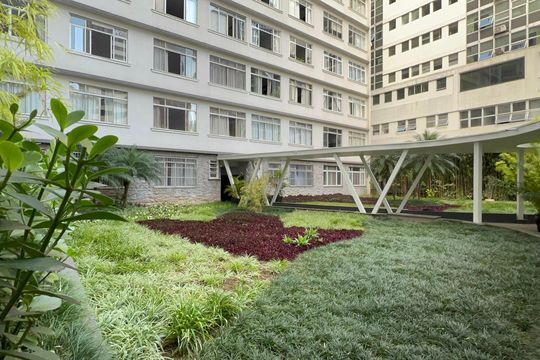 Área comum de apartamento para alugar com 1 quarto, 45m² em Jardins, São Paulo