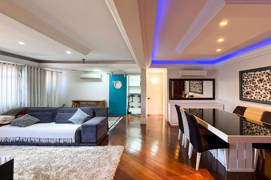 Sala de apartamento à venda com 3 quartos, 150m² em Centro, São Bernardo do Campo