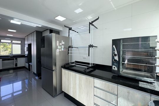 Área de Serviço de apartamento à venda com 3 quartos, 150m² em Centro, São Bernardo do Campo