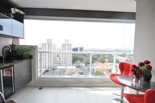 Sacada Gourmet de apartamento à venda com 2 quartos, 83m² em Vila Guilherme, São Paulo