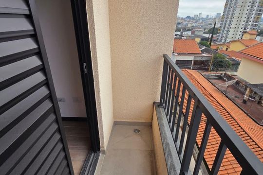 Varanda da Sala de apartamento para alugar com 2 quartos, 42m² em Parque da Vila Prudente, São Paulo