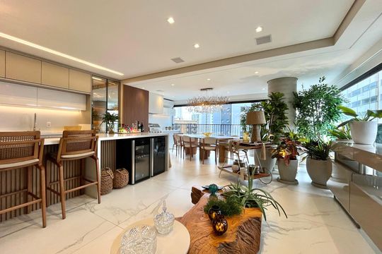 Sala de apartamento à venda com 2 quartos, 143m² em Vila Mascote, São Paulo