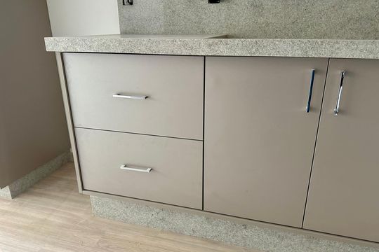 Cozinha de apartamento à venda com 1 quarto, 28m² em Brooklin, São Paulo