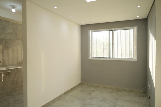 Sala de apartamento para alugar com 2 quartos, 50m² em Fazenda Caguaçu, São Paulo