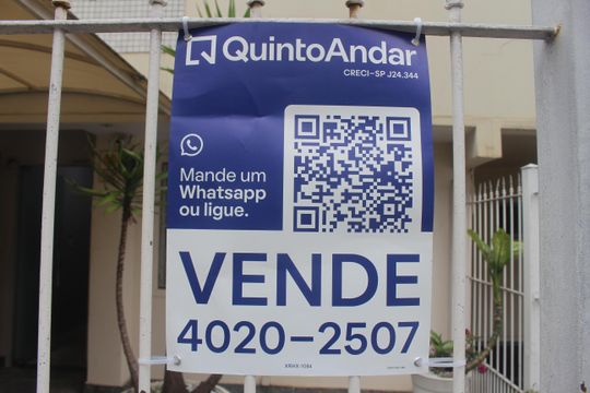 Placa de apartamento à venda com 2 quartos, 82m² em Santa Paula, São Caetano do Sul