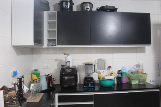 Cozinha de apartamento à venda com 2 quartos, 82m² em Santa Paula, São Caetano do Sul