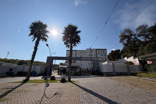 Fachada de apartamento à venda com 2 quartos, 44m² em Poste, Jundiaí