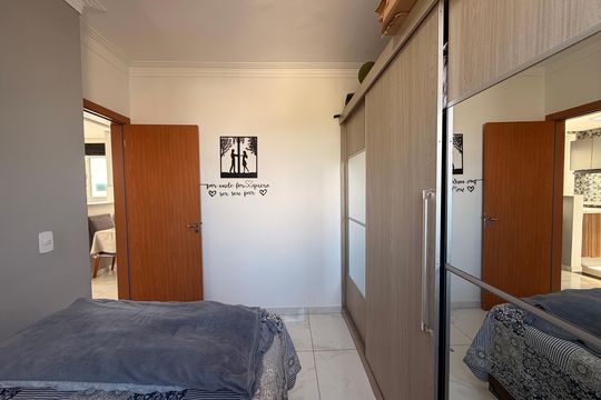 Quarto 1 de apartamento à venda com 2 quartos, 44m² em Poste, Jundiaí