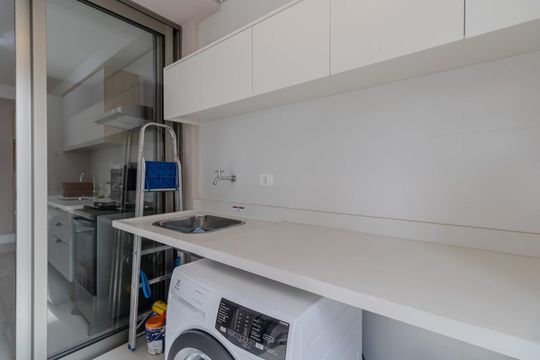 Área de Serviço de apartamento à venda com 2 quartos, 85m² em Indianópolis, São Paulo