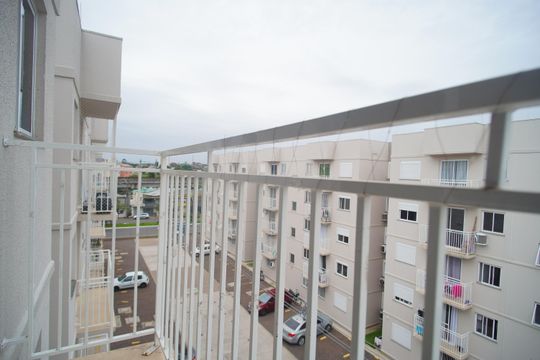 Varanda da Sala de apartamento para alugar com 2 quartos, 47m² em Santo Afonso, Novo Hamburgo