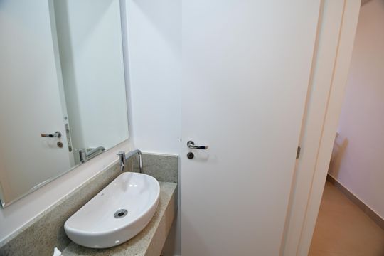 Lavabo de apartamento à venda com 2 quartos, 80m² em Jardim Guanabara, Campinas
