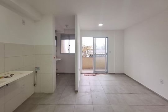 Sala de apartamento para alugar com 2 quartos, 42m² em Rio do Ouro, São Gonçalo