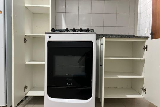 Cozinha - Armários de apartamento para alugar com 2 quartos, 79m² em Cascatinha, Juiz de Fora