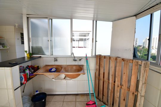 Área de Serviço de apartamento à venda com 3 quartos, 140m² em Bonfim, Campinas