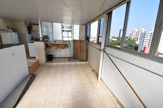 Área de Serviço de apartamento à venda com 3 quartos, 140m² em Bonfim, Campinas